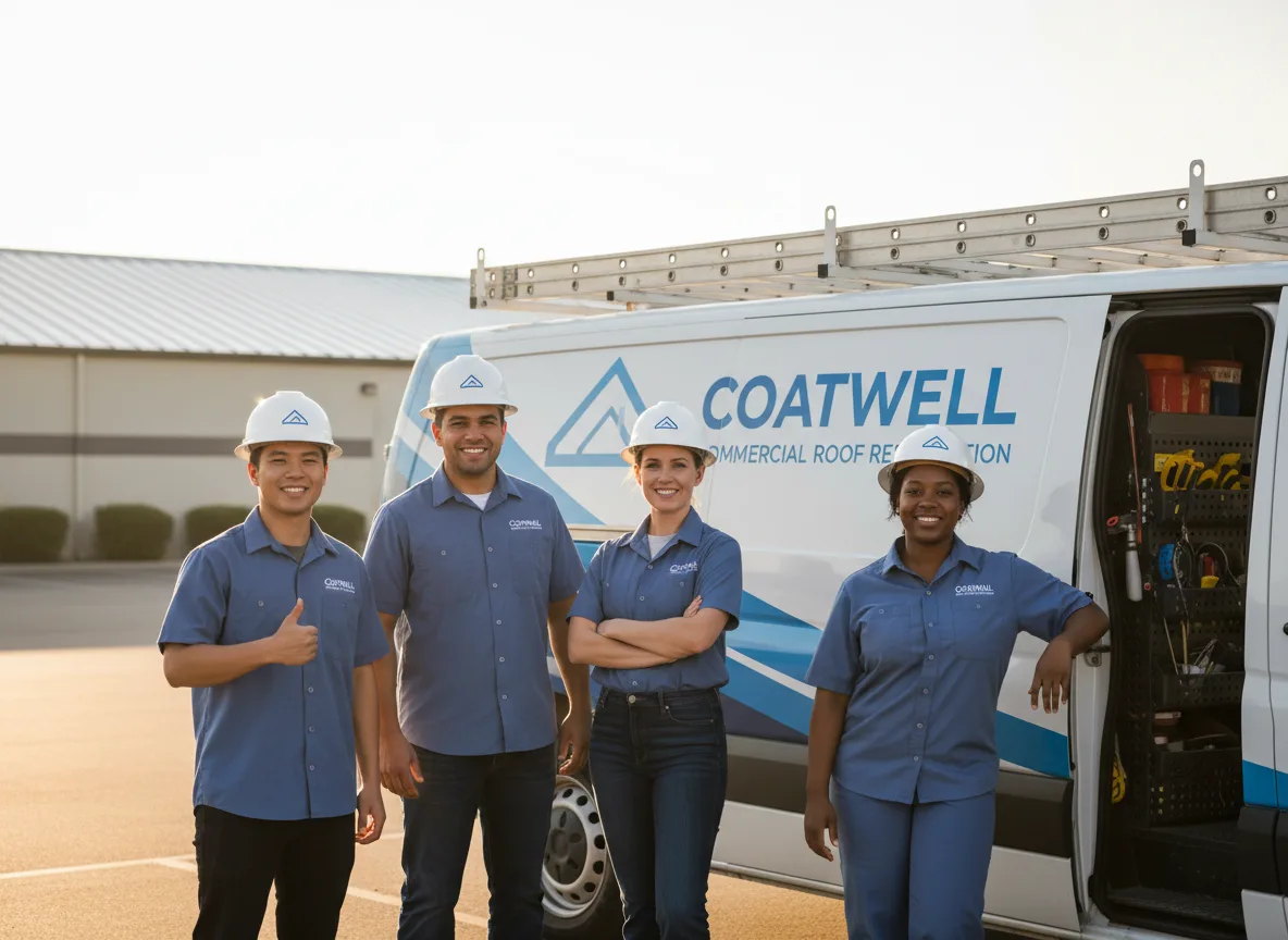 Commercial roof coating company in Motley, MN